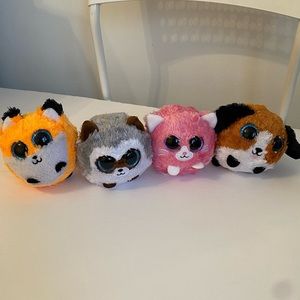 Set of 4 Squishee Plushies